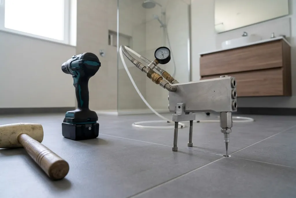 Kitbedrijf Oldebroek – holle tegels injecteren